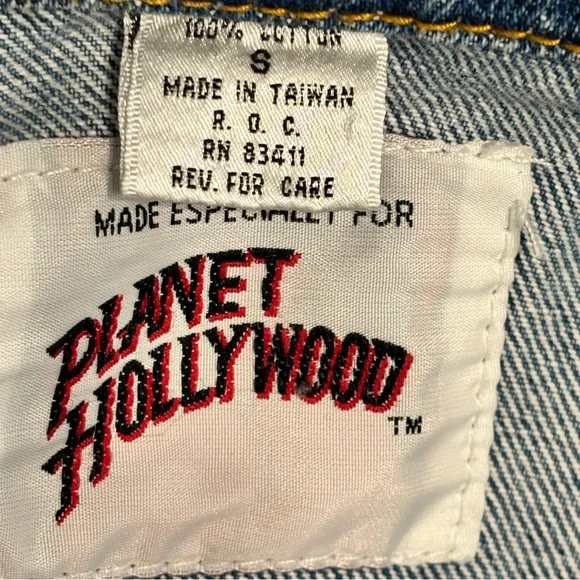 Vintage Planet Hollywood “Reno”
Denim Trucker Jacket Unisex Small/Medium, VGUC - Picture 10 of 11